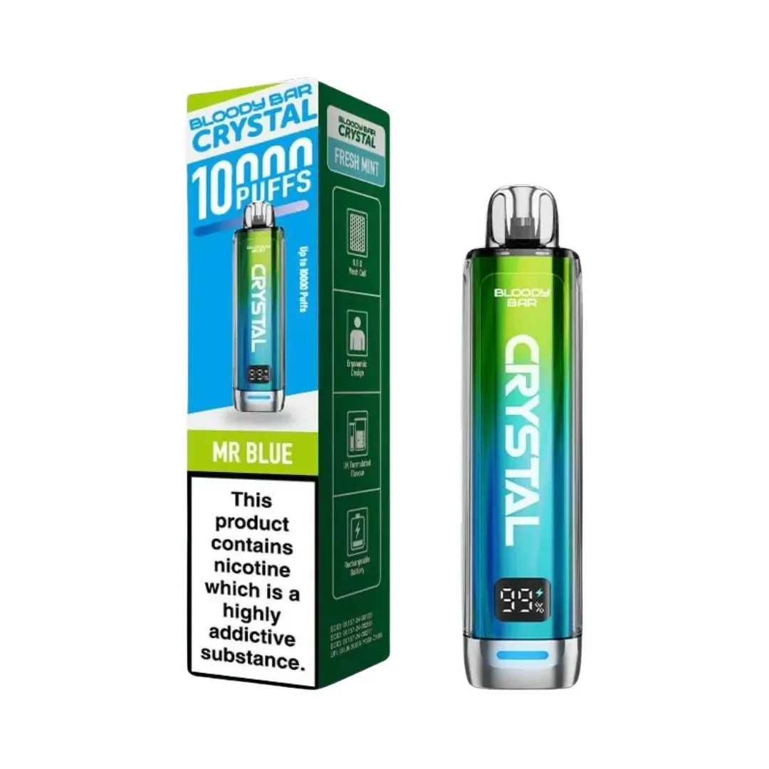 Bloody Bar Crystal 10K Puffs Prefilled Vape Kit