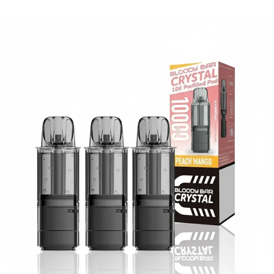 Bloody Bar Crystal 10K Puffs Prefilled Pods