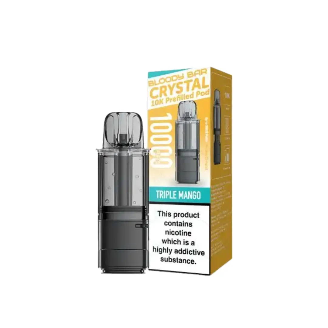 Bloody Bar Crystal 10K Puffs Prefilled Pods