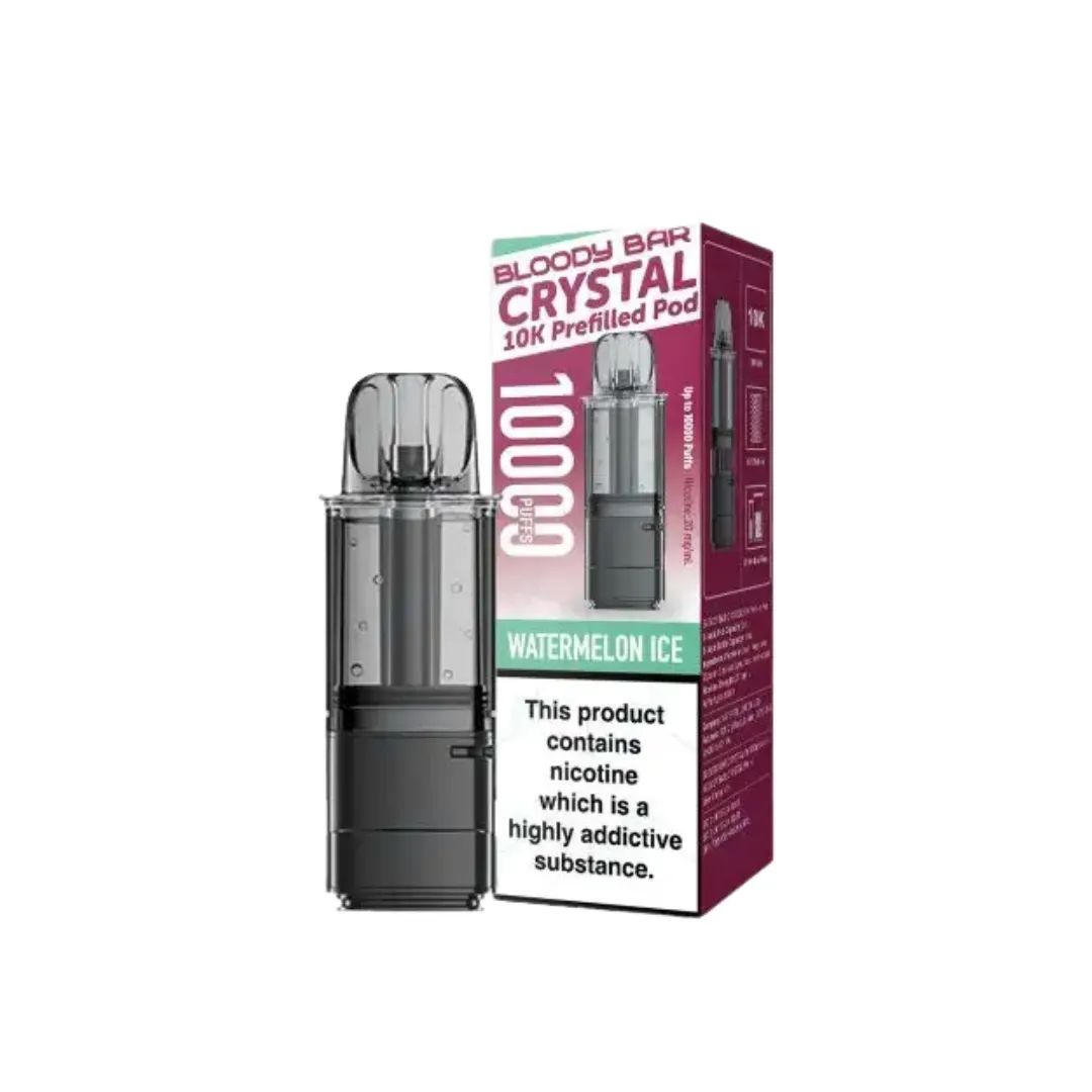 Bloody Bar Crystal 10K Puffs Prefilled Pods
