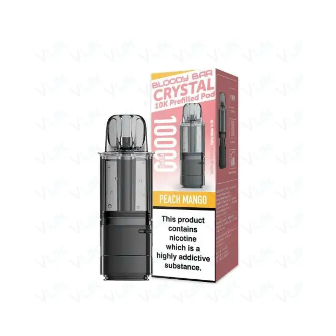 Bloody Bar Crystal 10K Puffs Prefilled Pods