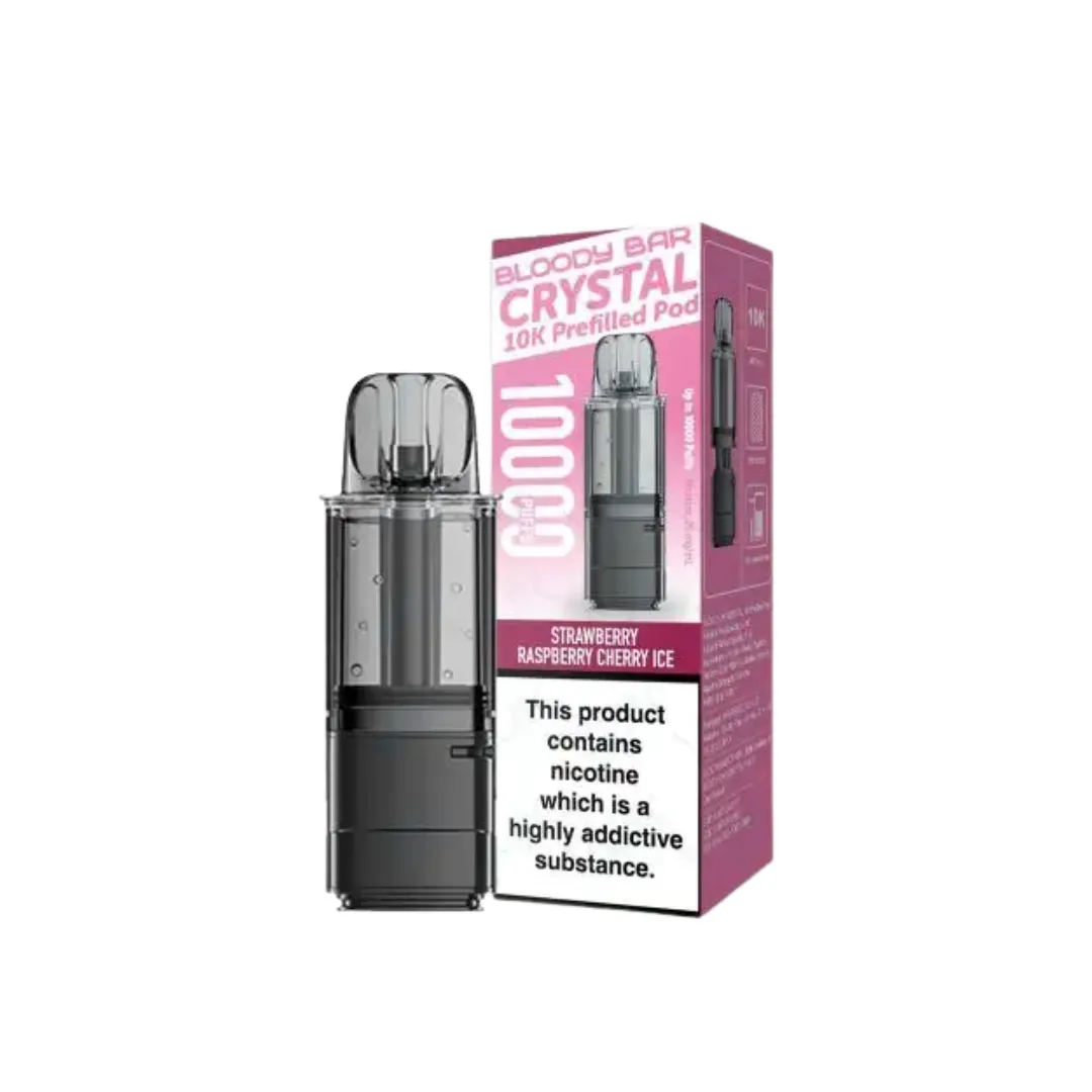 Bloody Bar Crystal 10K Puffs Prefilled Pods