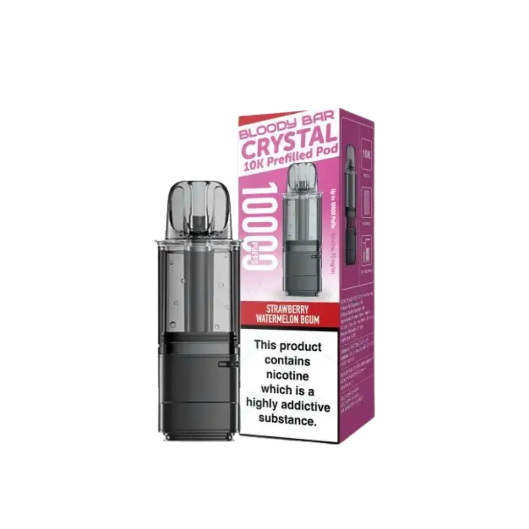 Bloody Bar Crystal 10K Puffs Prefilled Pods