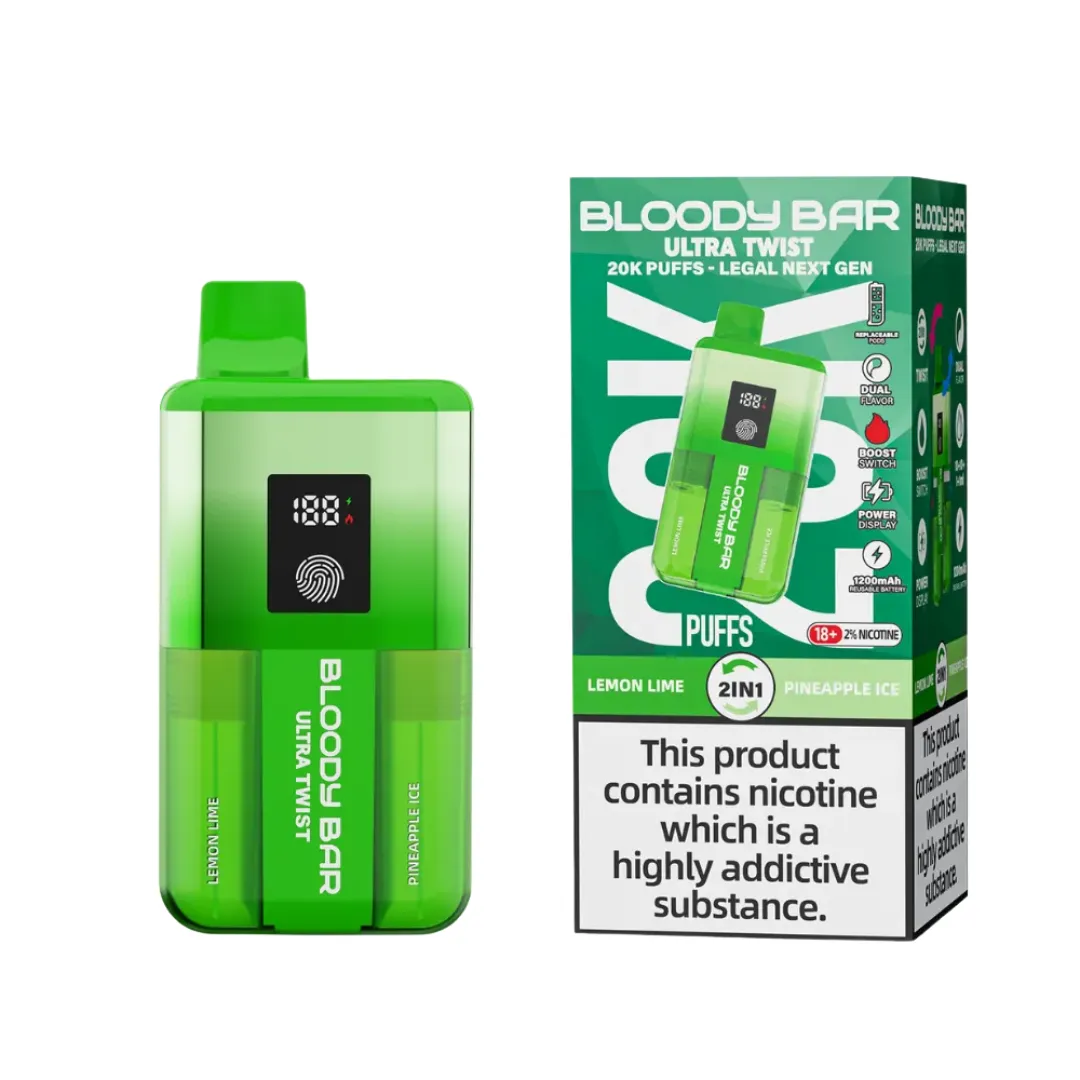 Bloody Bar Ultra Twist 20K Prefilled Vape Kit