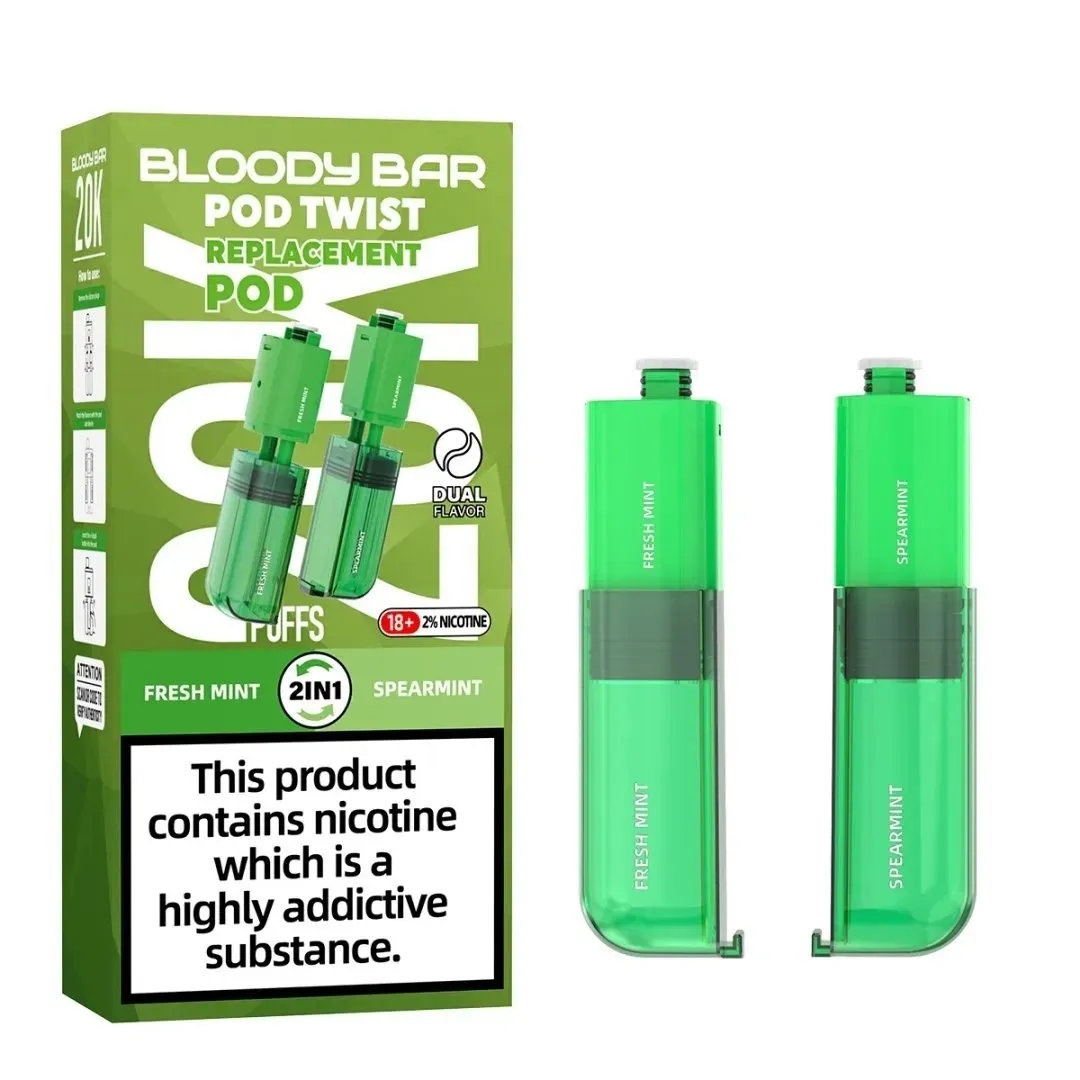 Bloody Bar Ultra Twist 20K Prefilled Pods
