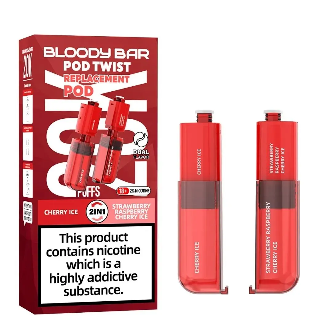 Bloody Bar Ultra Twist 20K Prefilled Pods