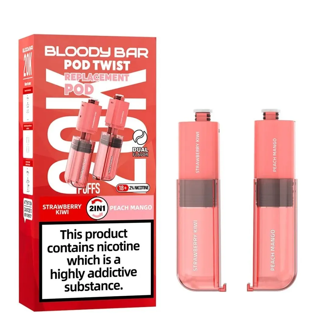 Bloody Bar Ultra Twist 20K Prefilled Pods