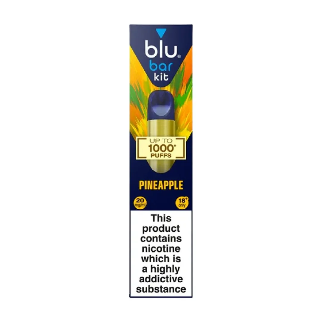 Blu Bar 1000 Puffs Prefilled Vape Kit