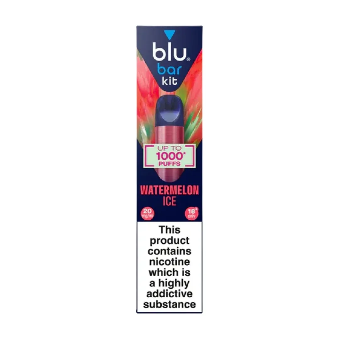 Blu Bar 1000 Puffs Prefilled Vape Kit