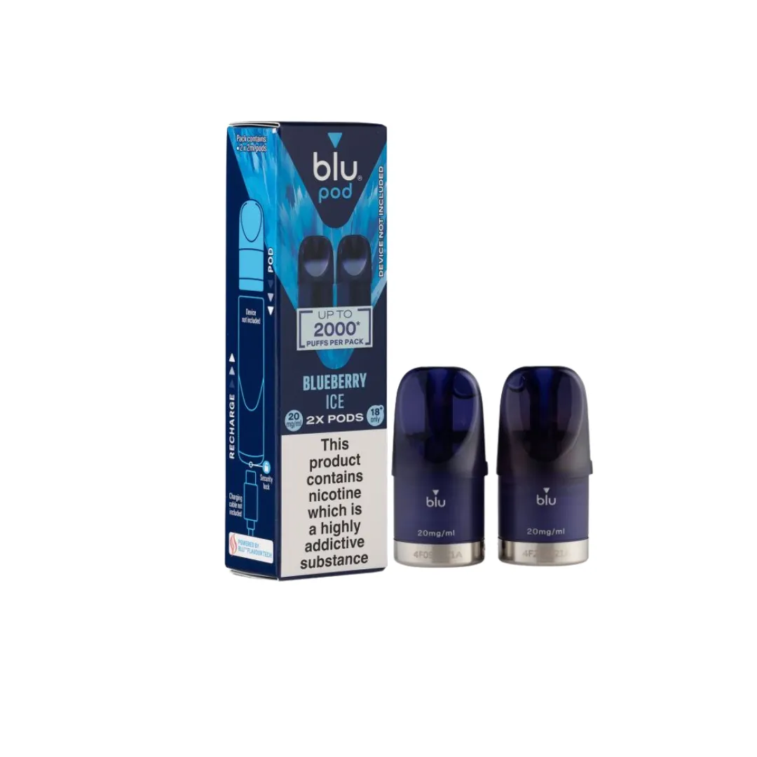 Blu Bar 1000 Prefilled Pods | Only 6.49 | Any 3 for 18