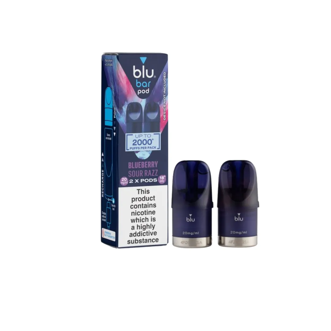 Blu Bar 1000 Puffs Prefilled Pods