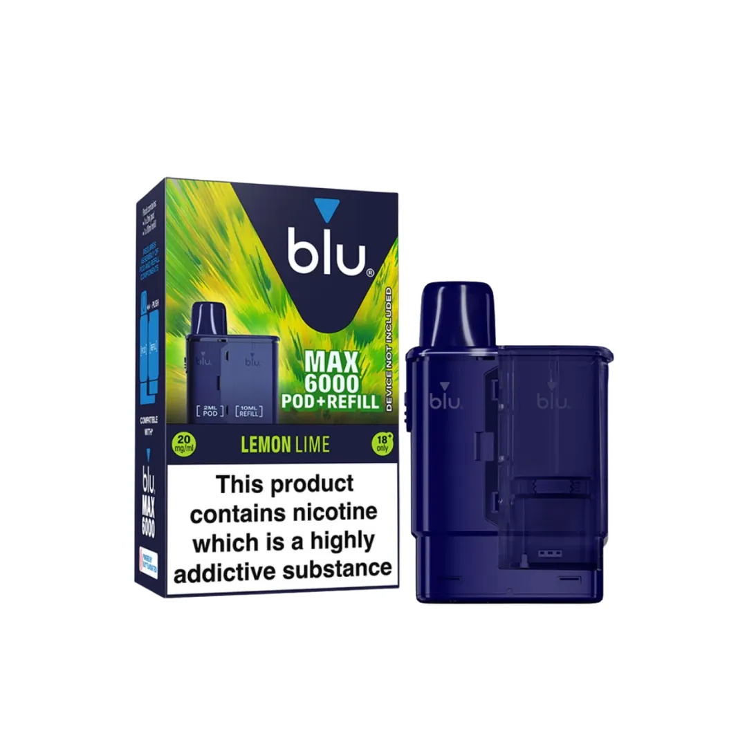 Blu Max 6000 Refill Pods - Coming Soon
