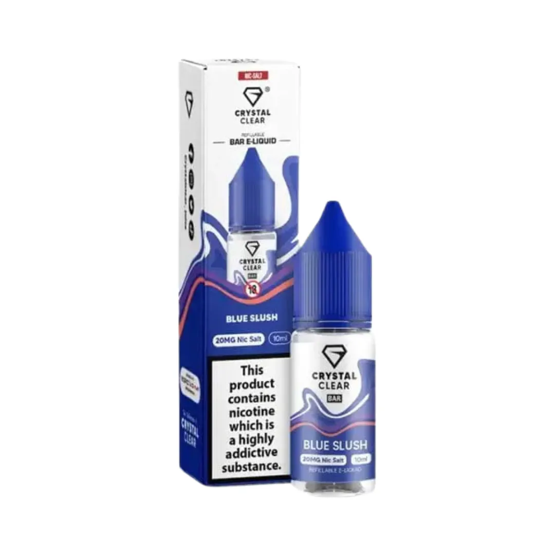 Crystal Clear 10ml Nic Salts E-liquid