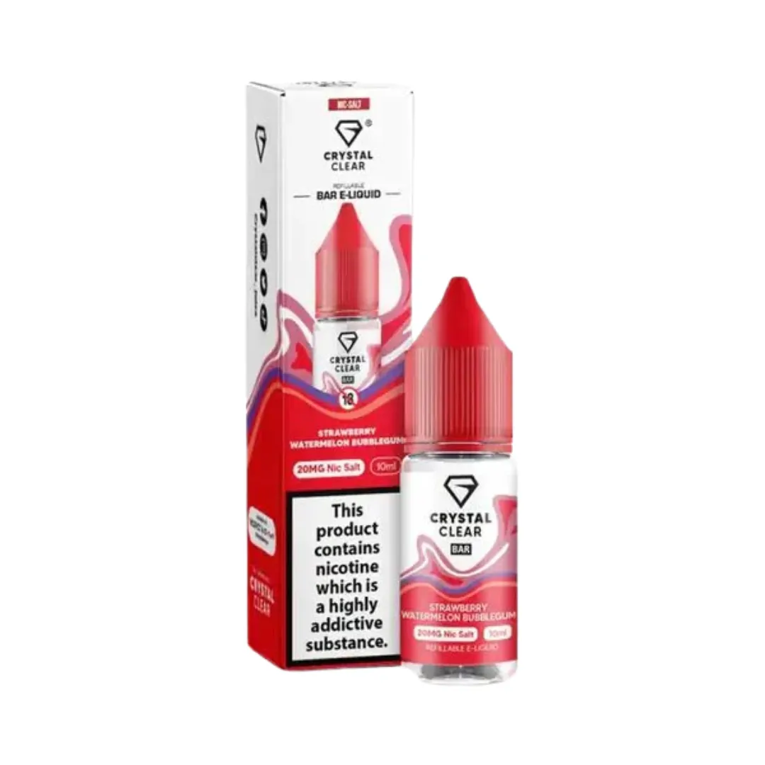 Crystal Clear 10ml Nic Salts E-liquid