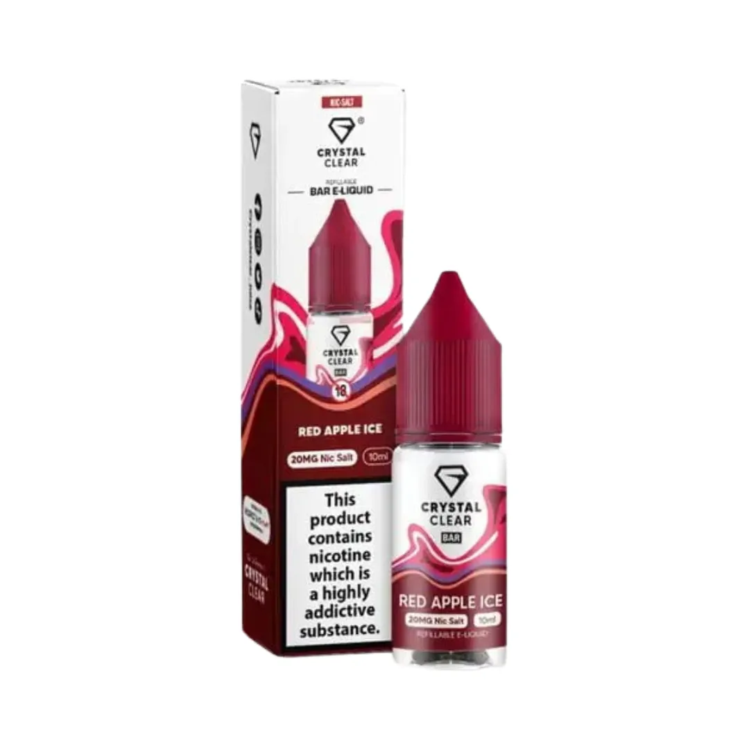 Crystal Clear 10ml Nic Salts E-liquid