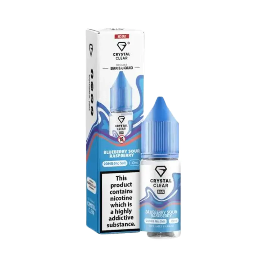 Crystal Clear 10ml Nic Salts E-liquid