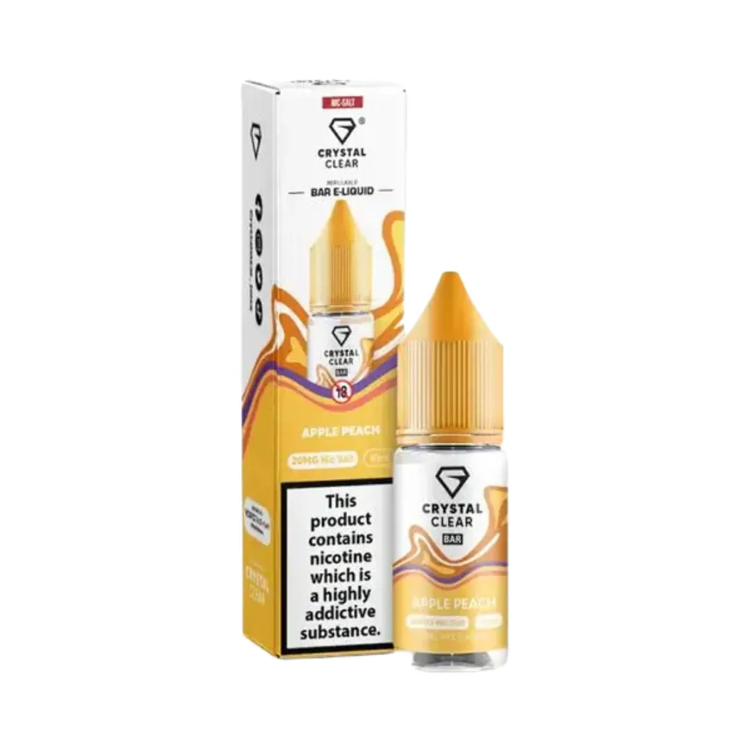 Crystal Clear 10ml Nic Salts E-liquid