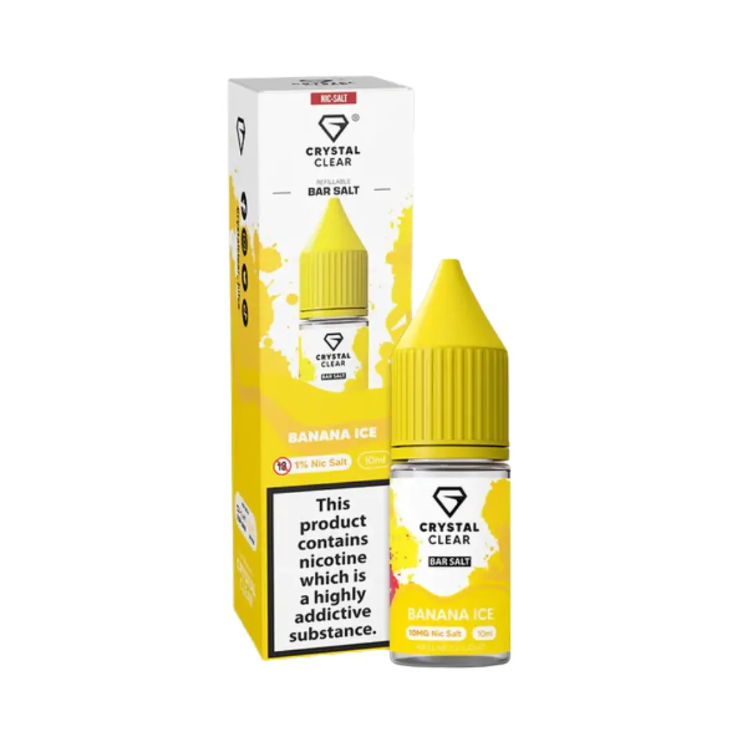 Crystal Clear 10ml Nic Salts E-liquid
