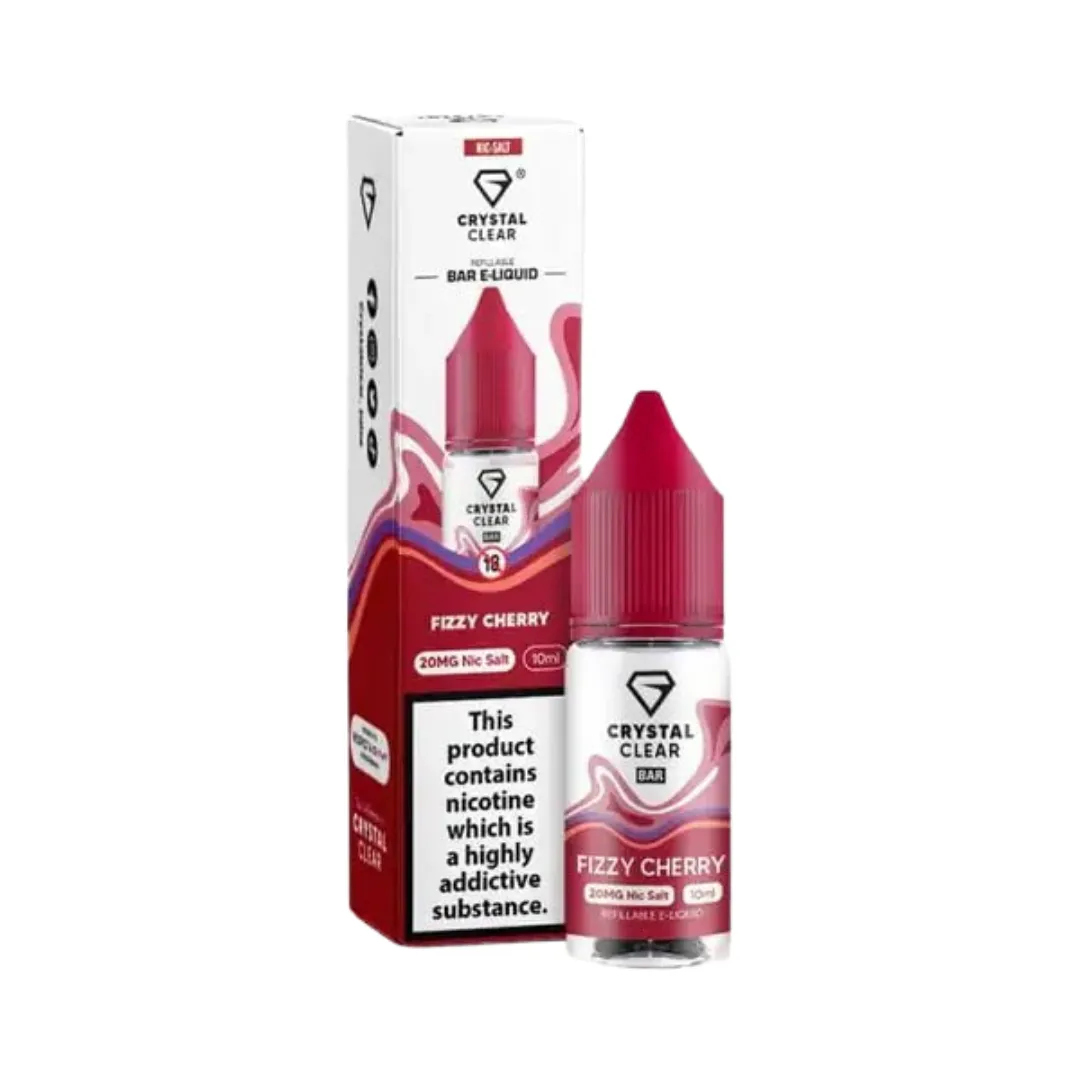 Crystal Clear 10ml Nic Salts E-liquid
