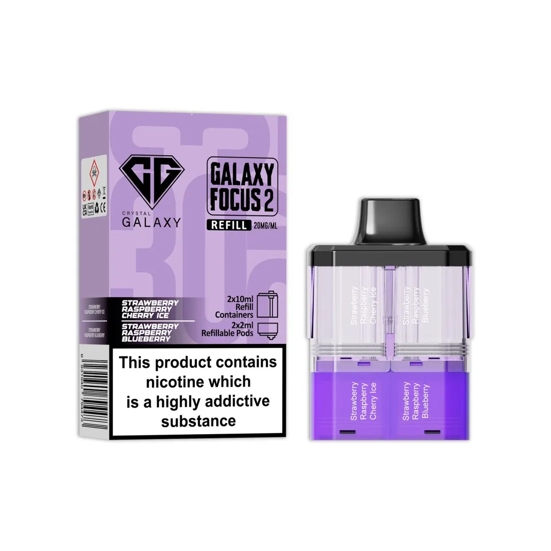 Crystal Galaxy Focus 2 30K Prefilled Pods