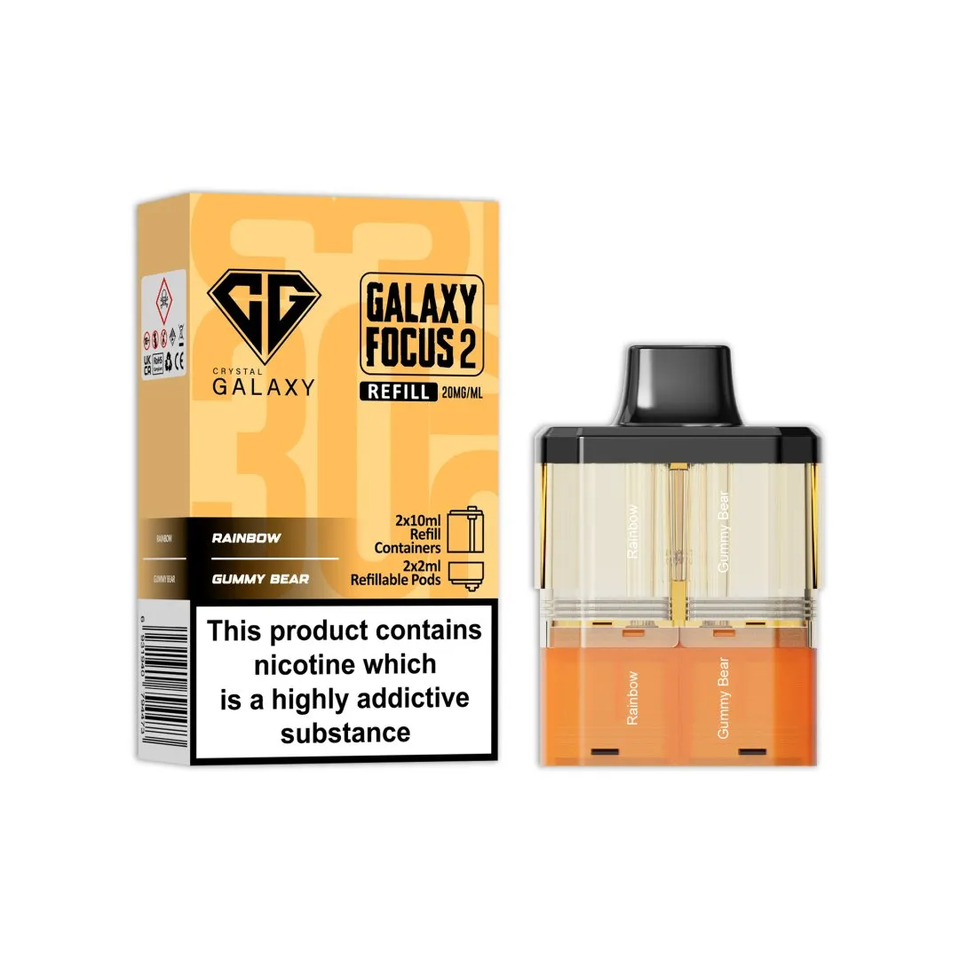 Crystal Galaxy Focus 2 30K Prefilled Pods