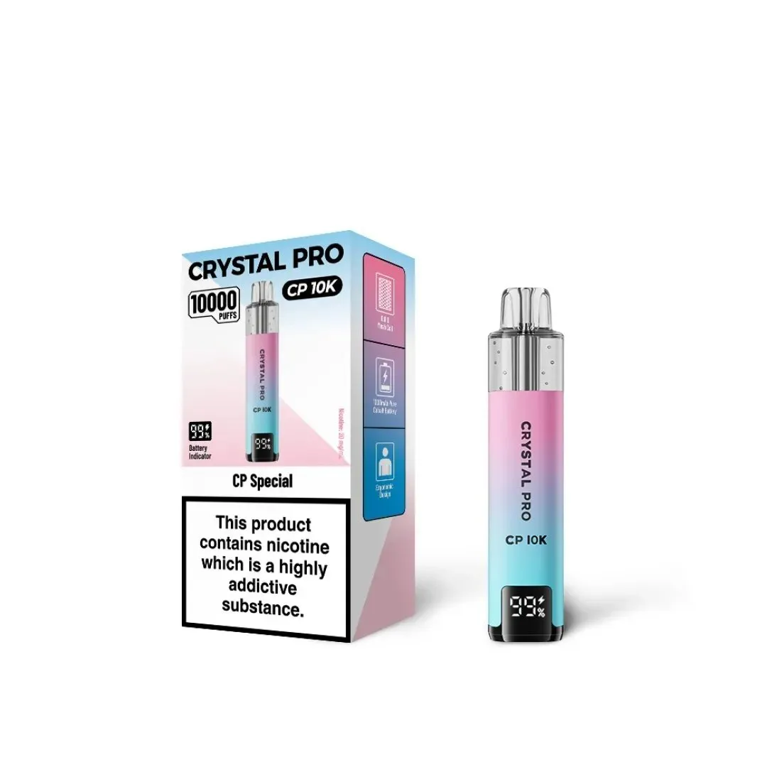 Crystal Pro CP 10K Puffs Prefilled Vape kit