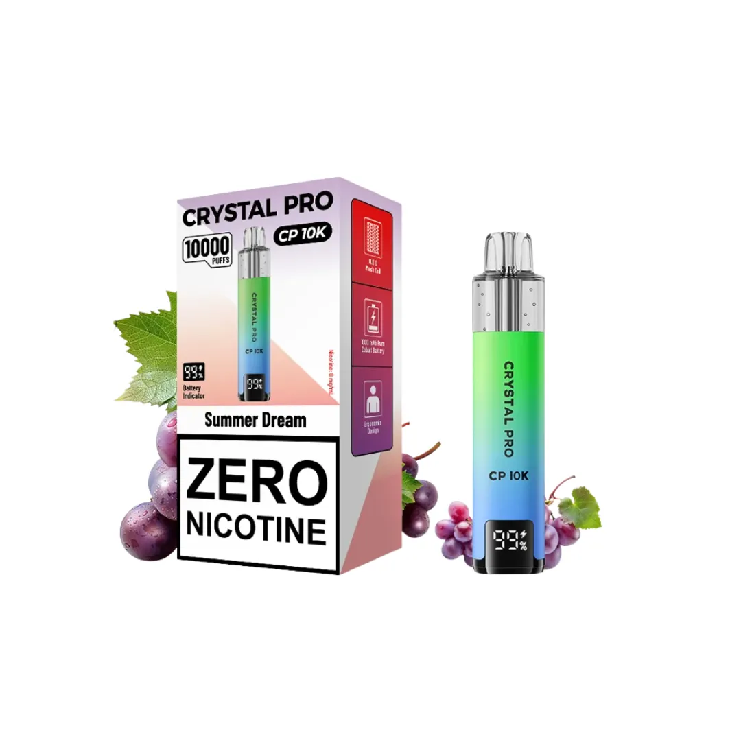 Crystal Pro CP 10K Prefilled Kit Zero Nicotine