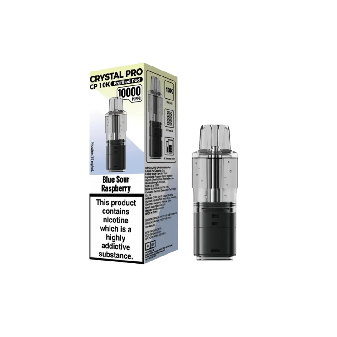 Crystal Pro CP 10K Prefilled Pods