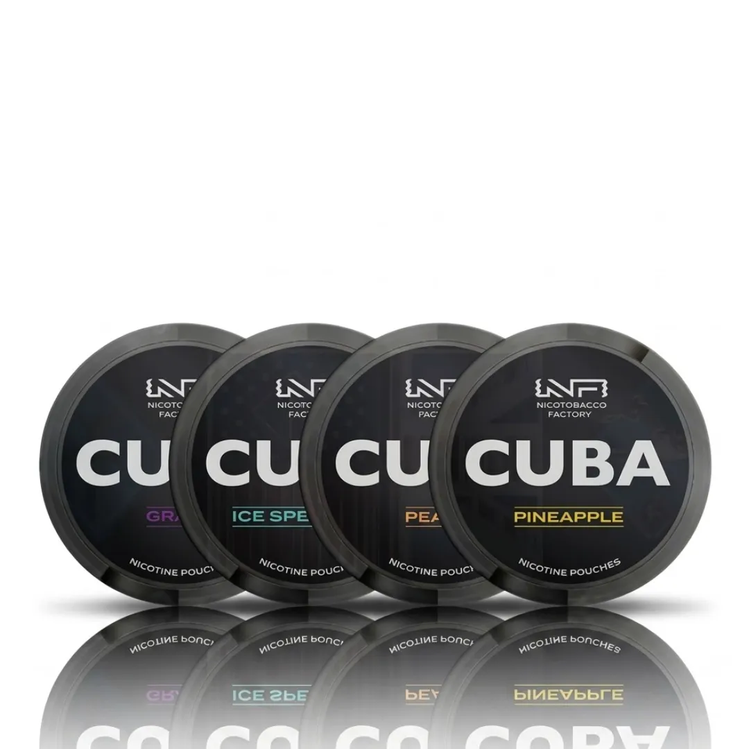 CUBA Black Nicotine Pouches