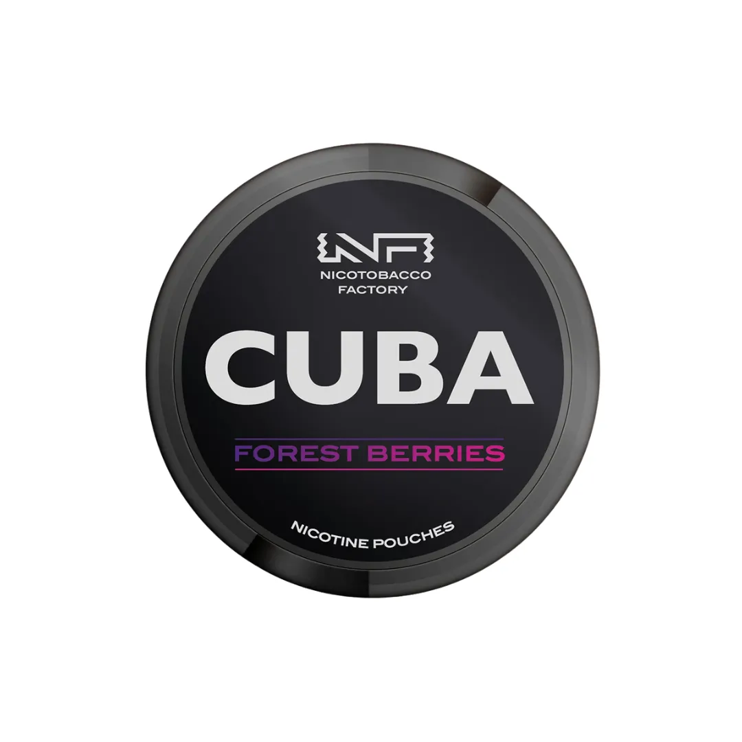 CUBA Black Nicotine Pouches
