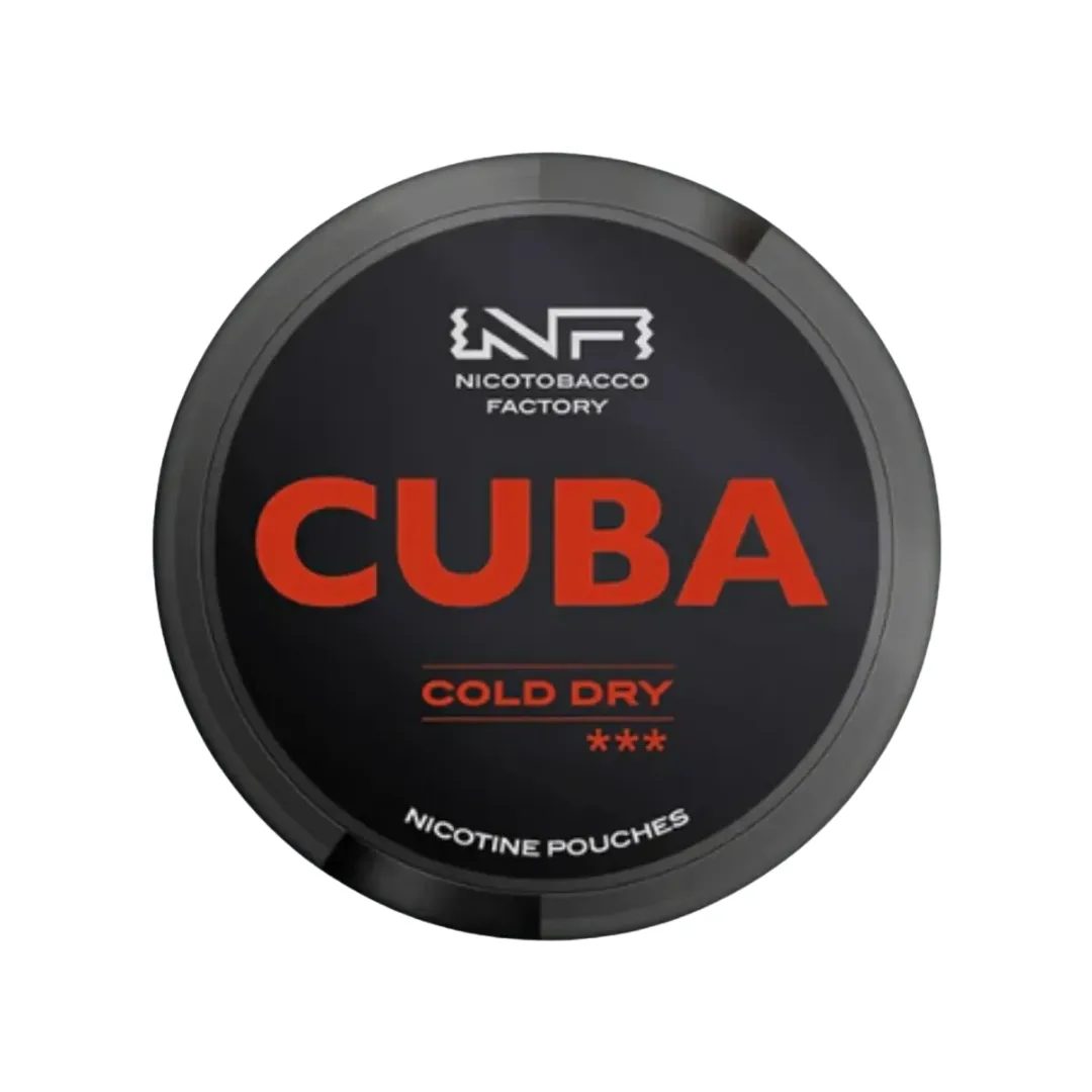 CUBA Black Nicotine Pouches
