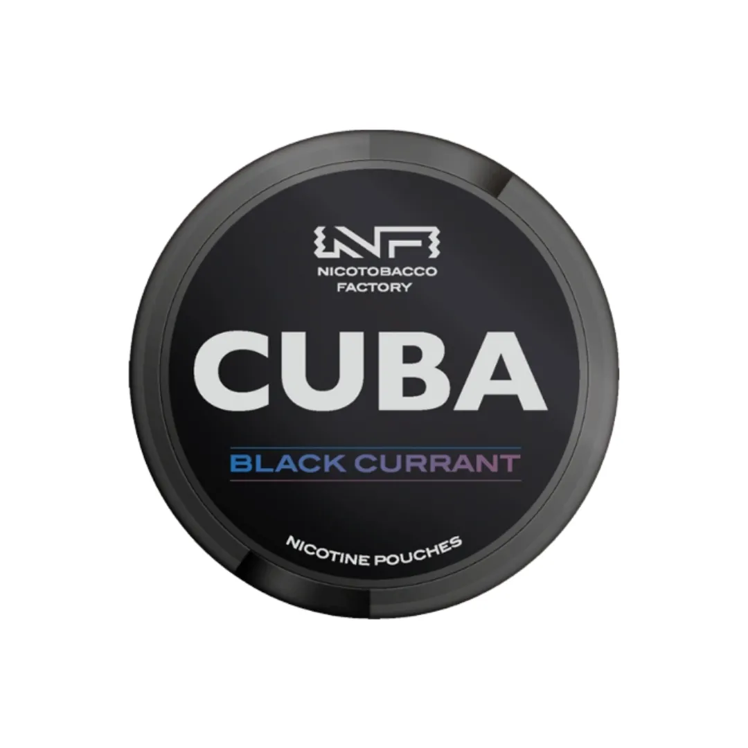 CUBA Black Nicotine Pouches