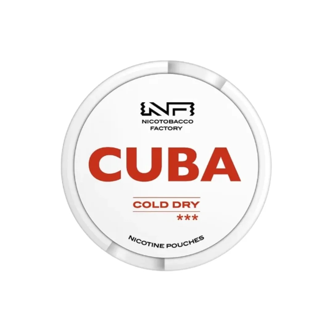 CUBA White Nicotine Pouches