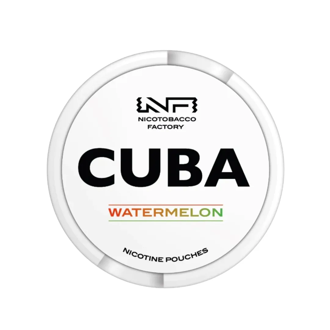 CUBA White Nicotine Pouches