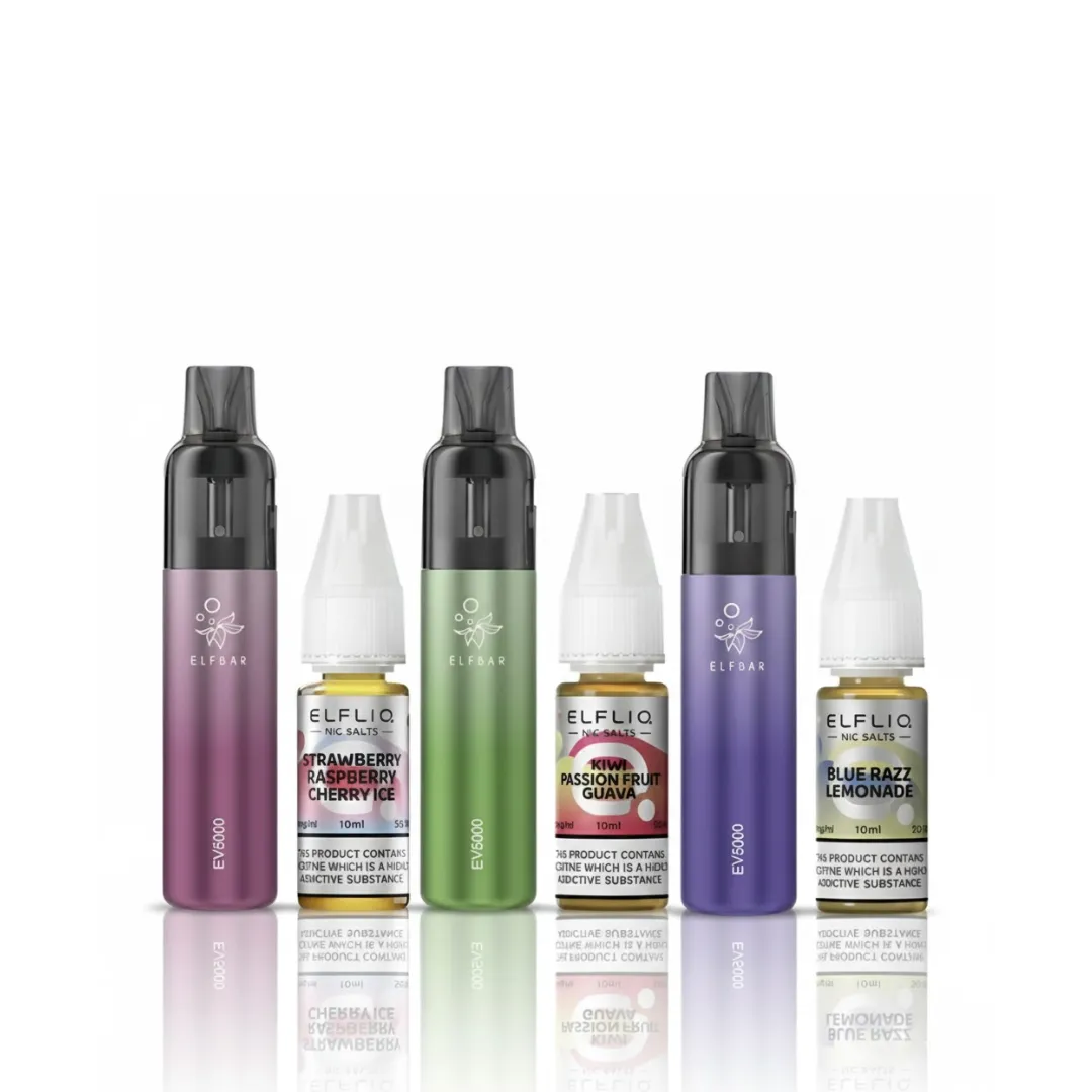 Elf Bar EV5000 Refillable Prefilled Vape Kit