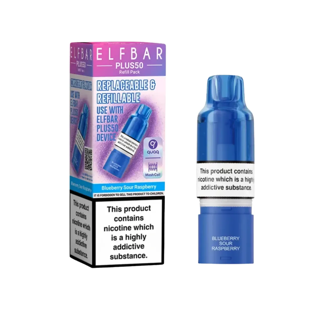 Elf Bar Plus 50 Refill Pods