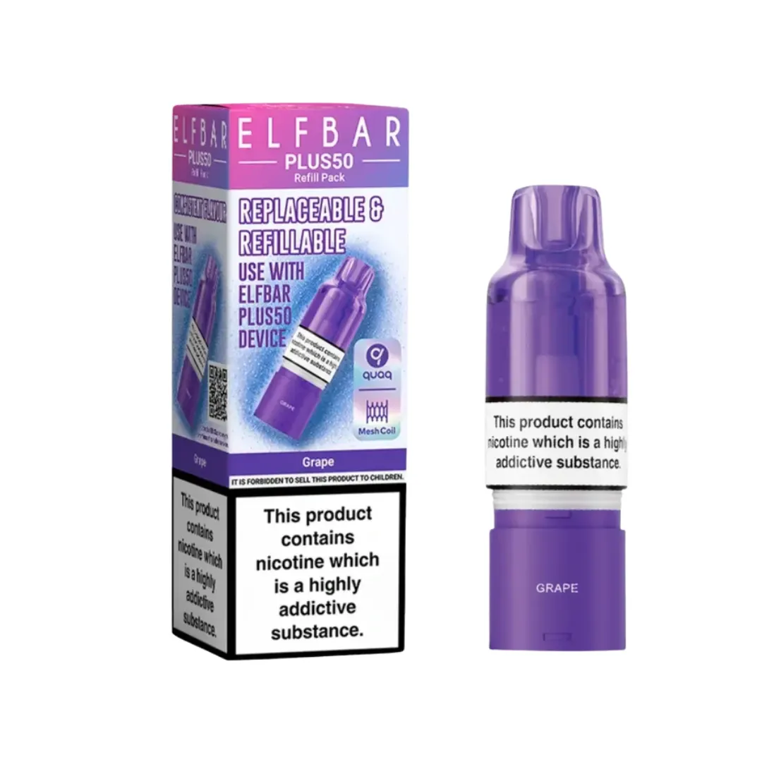 Elf Bar Plus 50 Refill Pods