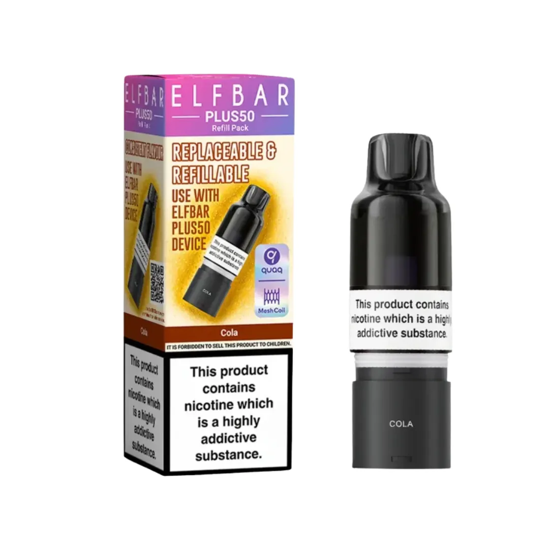 Elf Bar Plus 50 Refill Pods