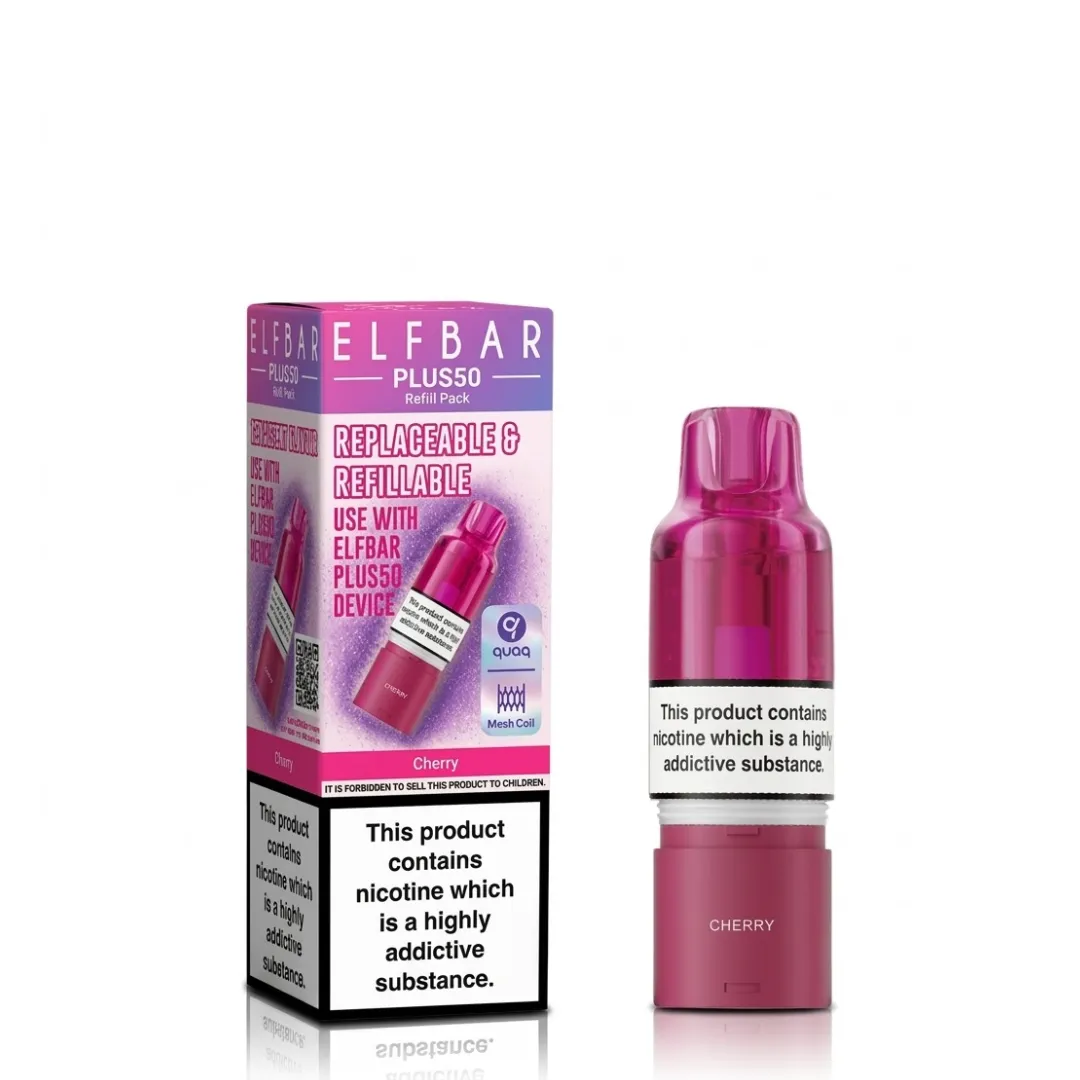 Pre Order: Elf Bar Plus 50 Refill Pods