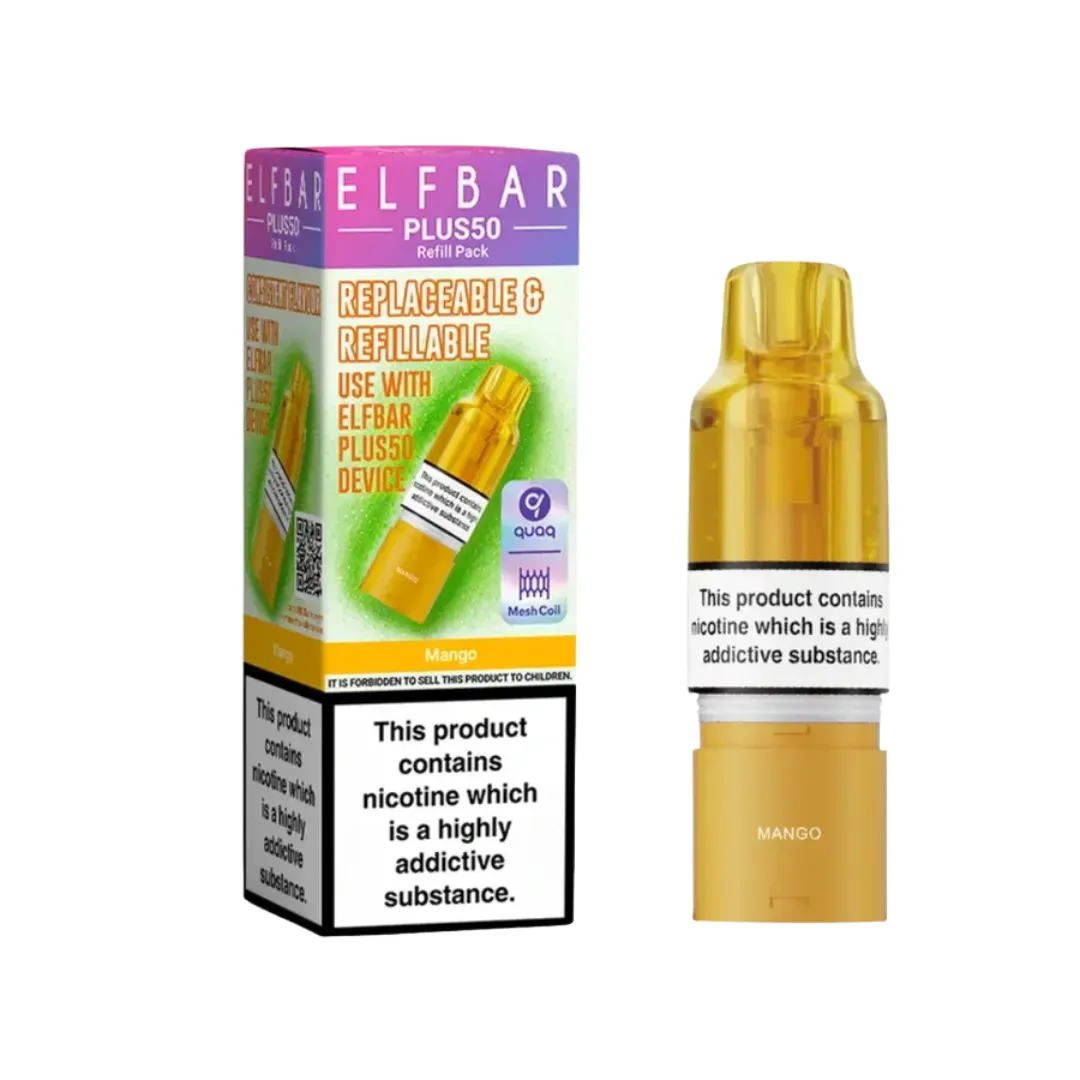 Elf Bar Plus 50 Refill Pods