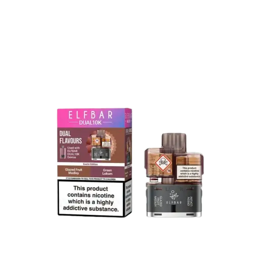 Elfbar Dual 10000 Puffs Prefilled Pods