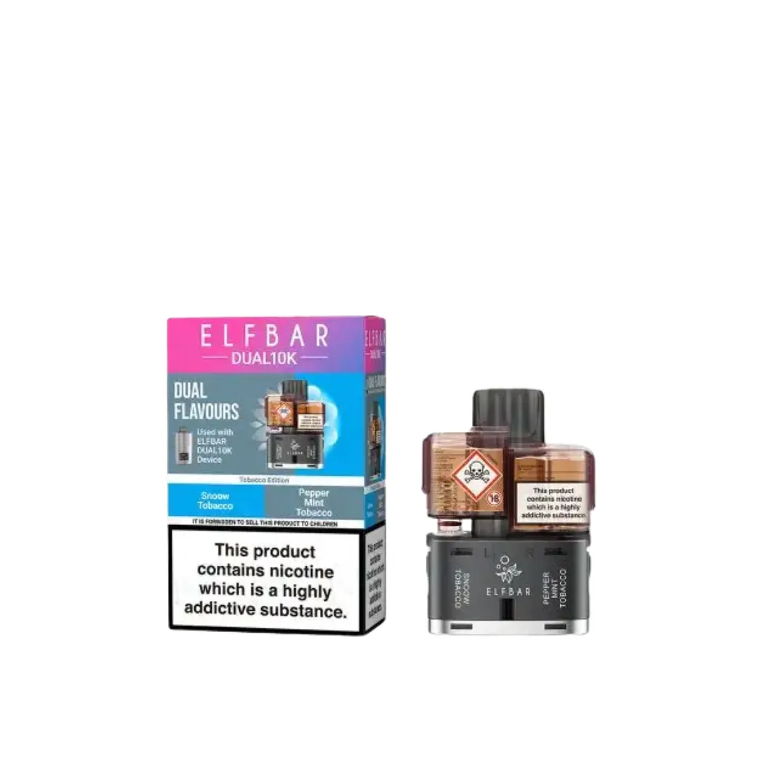 Elfbar Dual 10000 Puffs Prefilled Pods