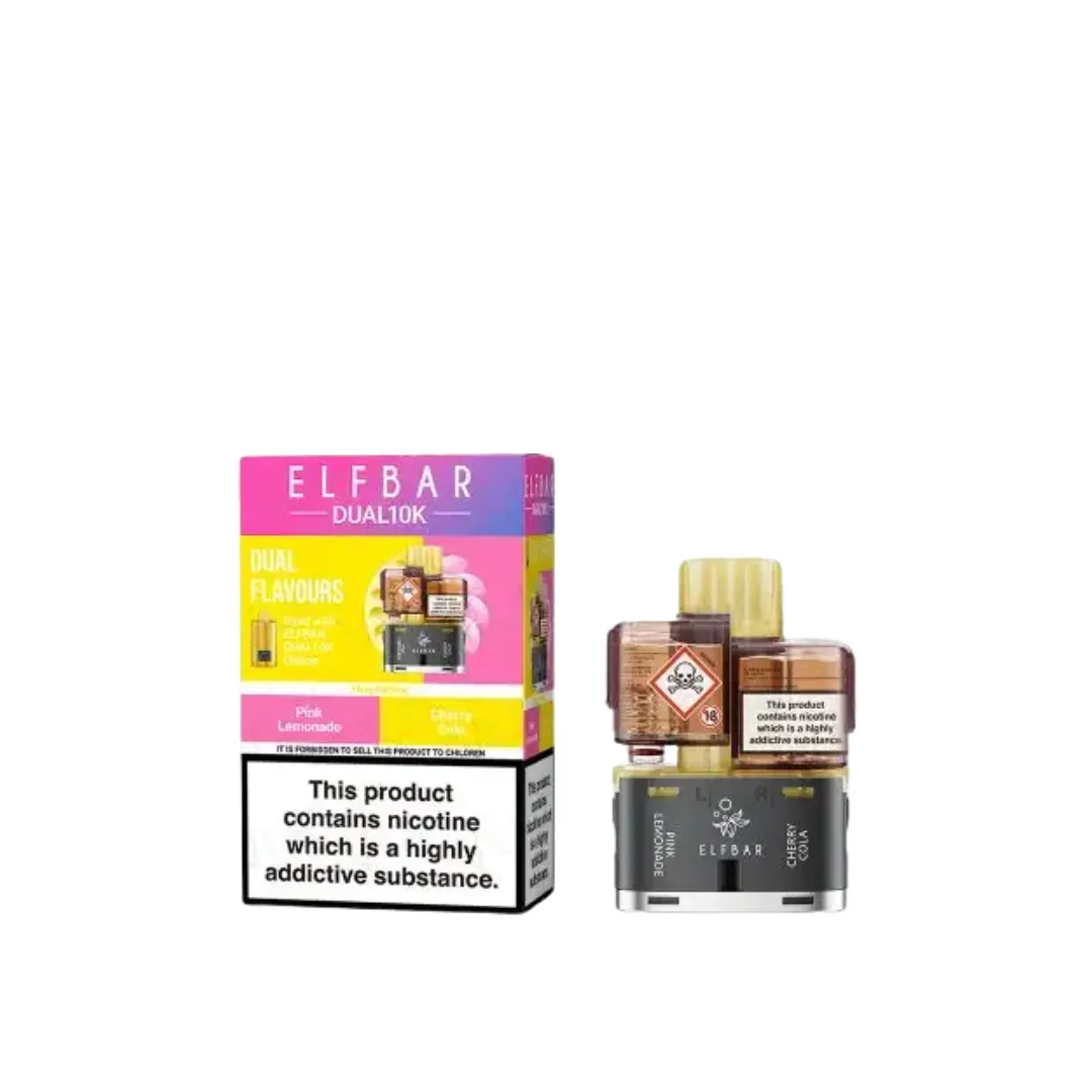 Elfbar Dual 10000 Puffs Prefilled Pods