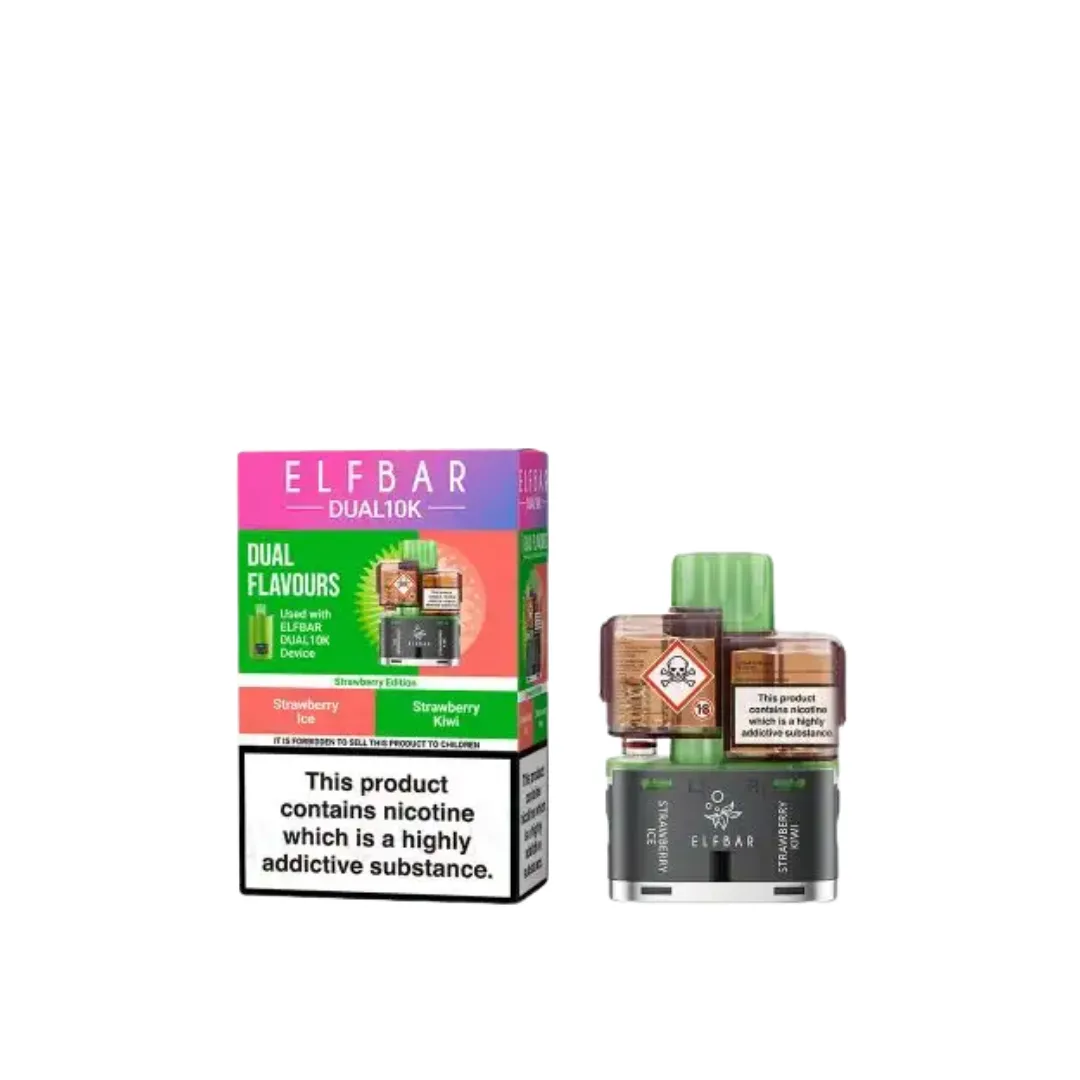 Elfbar Dual 10000 Puffs Prefilled Pods