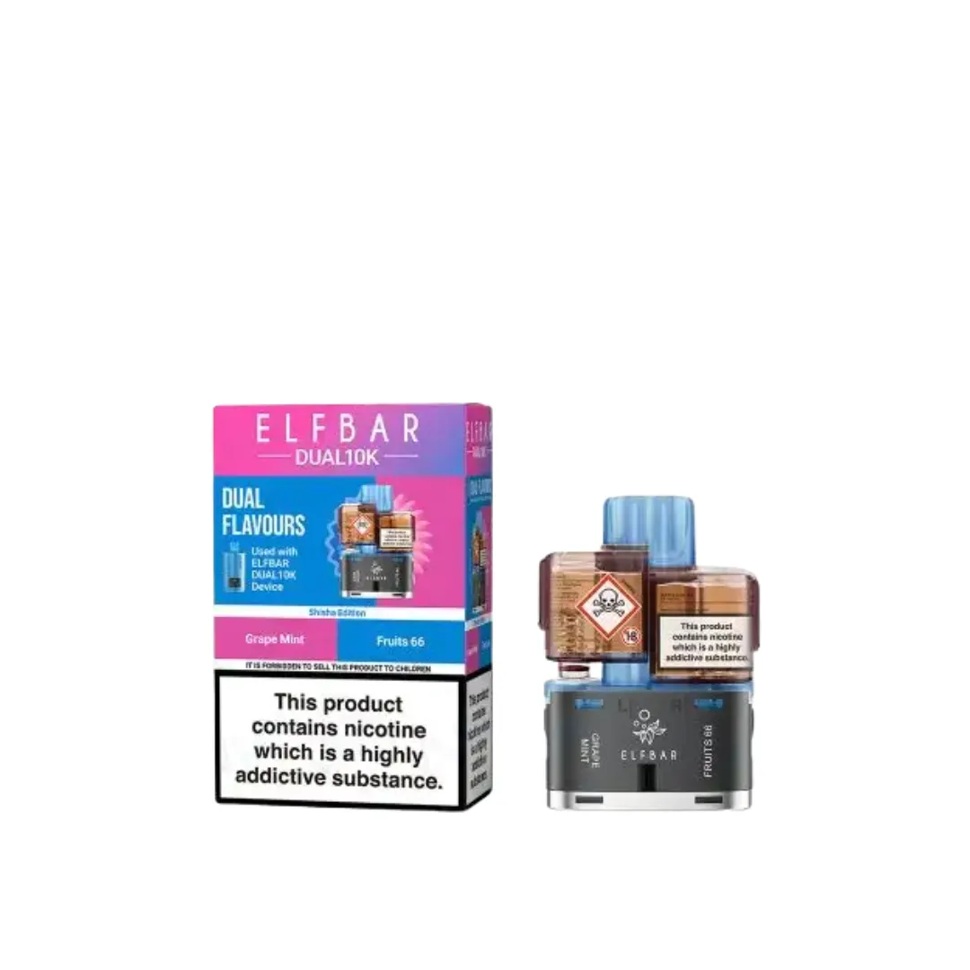 Elfbar Dual 10000 Puffs Prefilled Pods