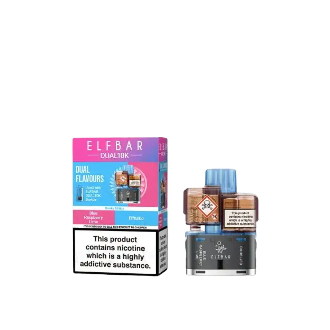 Elfbar Dual 10000 Puffs Prefilled Pods