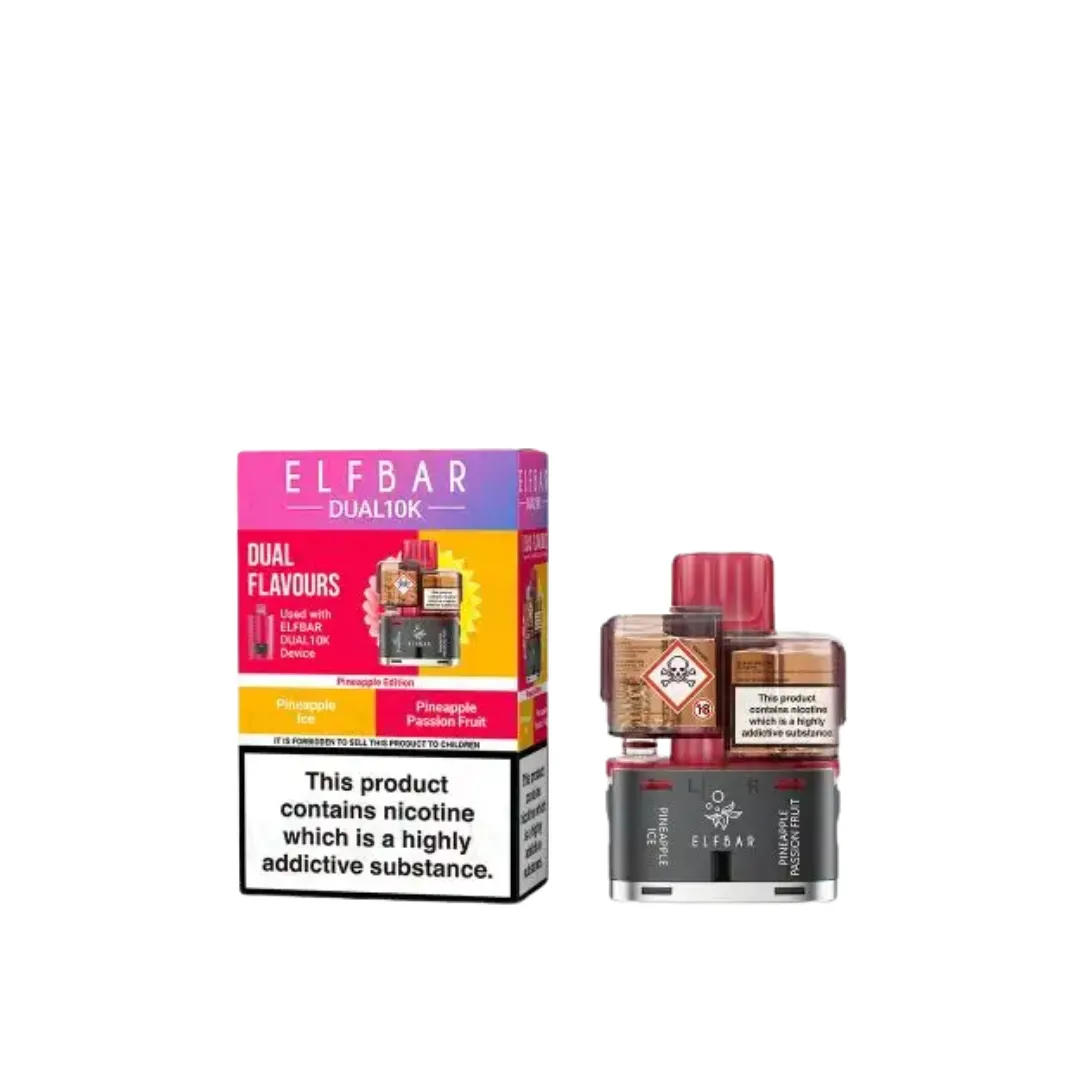 Elfbar Dual 10000 Puffs Prefilled Pods