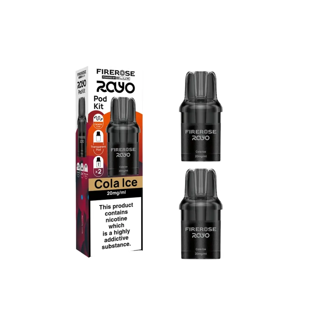 Elux Firerose Rayo 600 Refill Pods (2PACK)