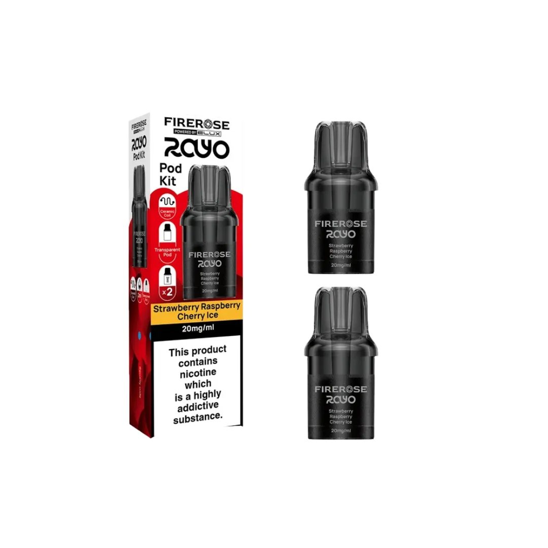 Elux Firerose Rayo 600 Refill Pods (2PACK)