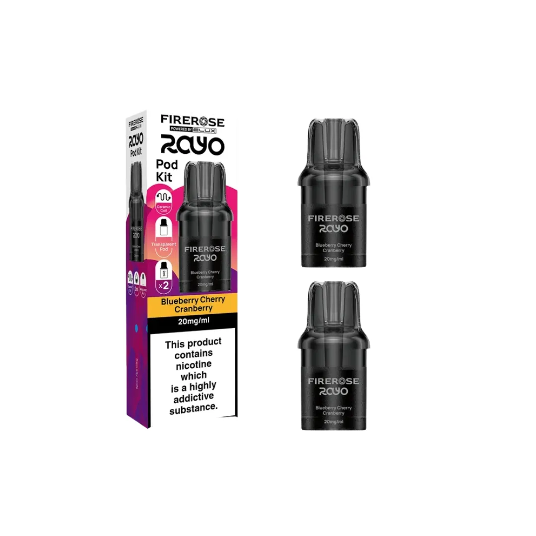 Elux Firerose Rayo 600 Refill Pods (2PACK)